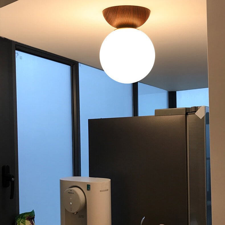 Przytulia Dom | Japońska Lampa Sufitowa LED – Plafon Japandi 3000K/4000K/6000K