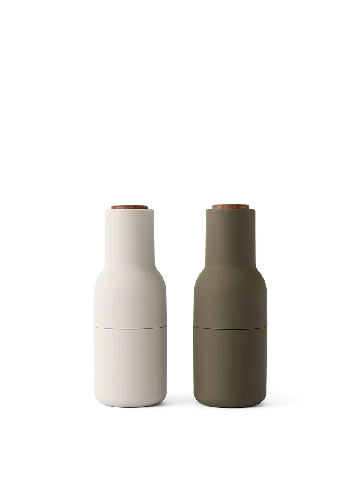 Przytulia Dom | Zestaw 2 Młynków do Pieprzu – Ceramiczny Mechanizm – Nowoczesny Design do Kuchni