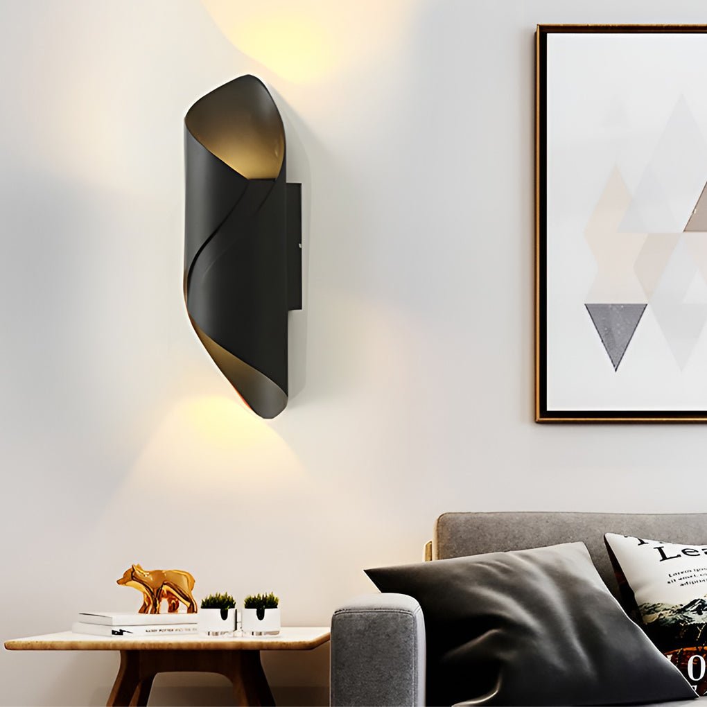 Przytulia Dom | Zewnętrzna Lampa Ścienna LED 10W IP66 – Nowoczesna Lampa Ogrodowa Aluminium