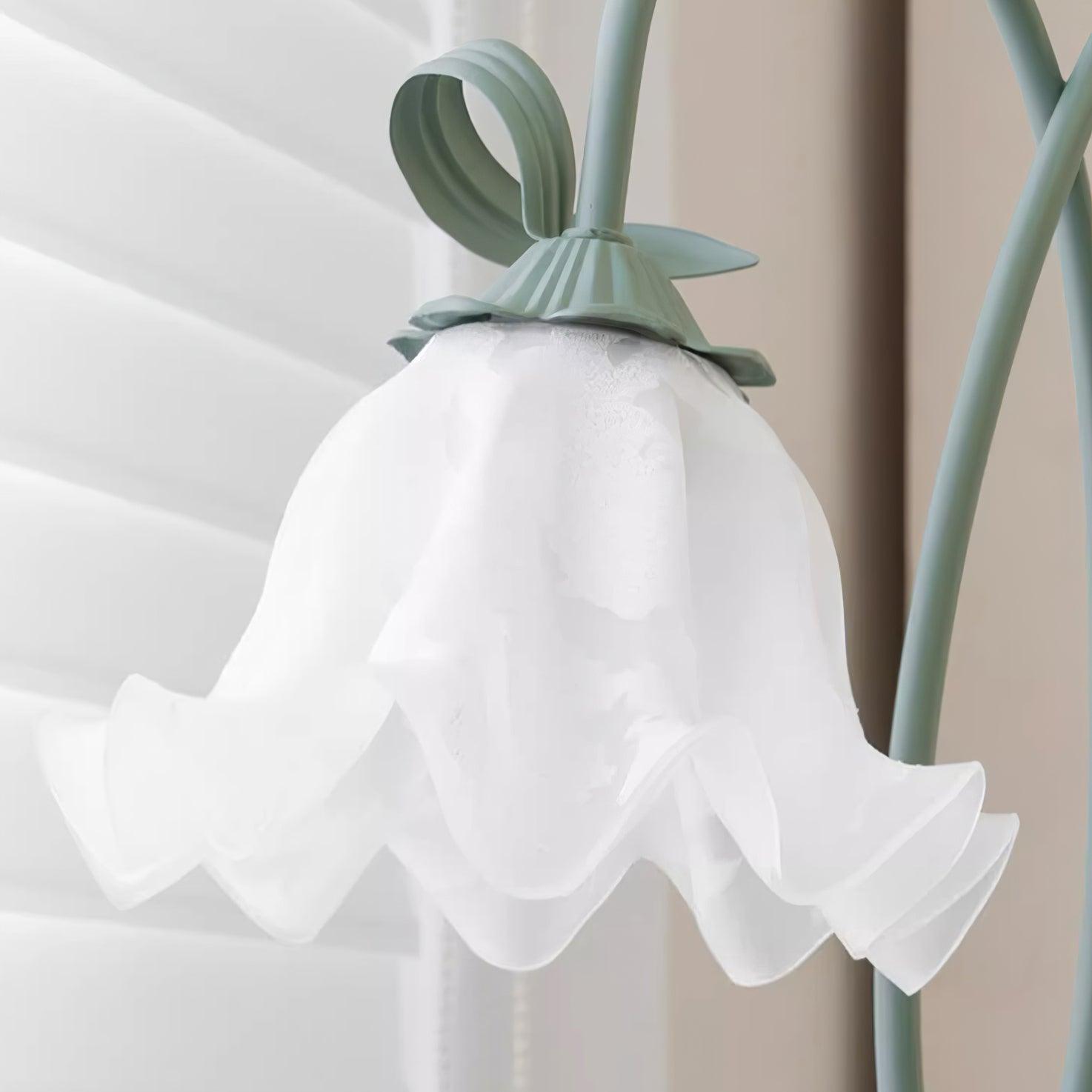 Przytulia Dom | Lampa Podłogowa LED E27 – Designerska Lampa Stojąca Kwiaty (2/3 Punkty)