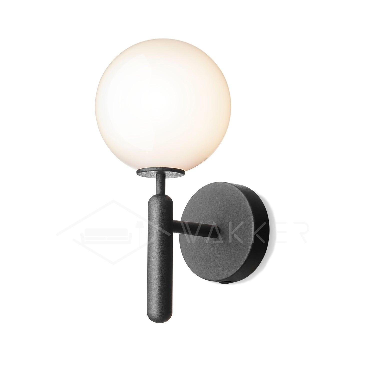 Przytulia Dom | Lampa Ścienna E14 – Skandynawska Lampa Ścienna Mosiądz i Szkło