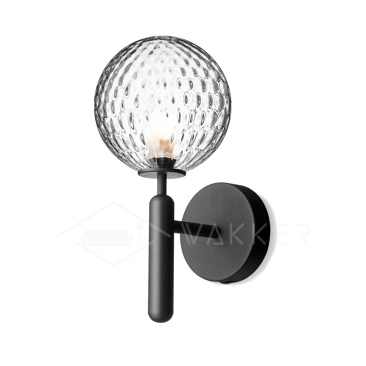 Przytulia Dom | Lampa Ścienna E14 – Skandynawska Lampa Ścienna Mosiądz i Szkło