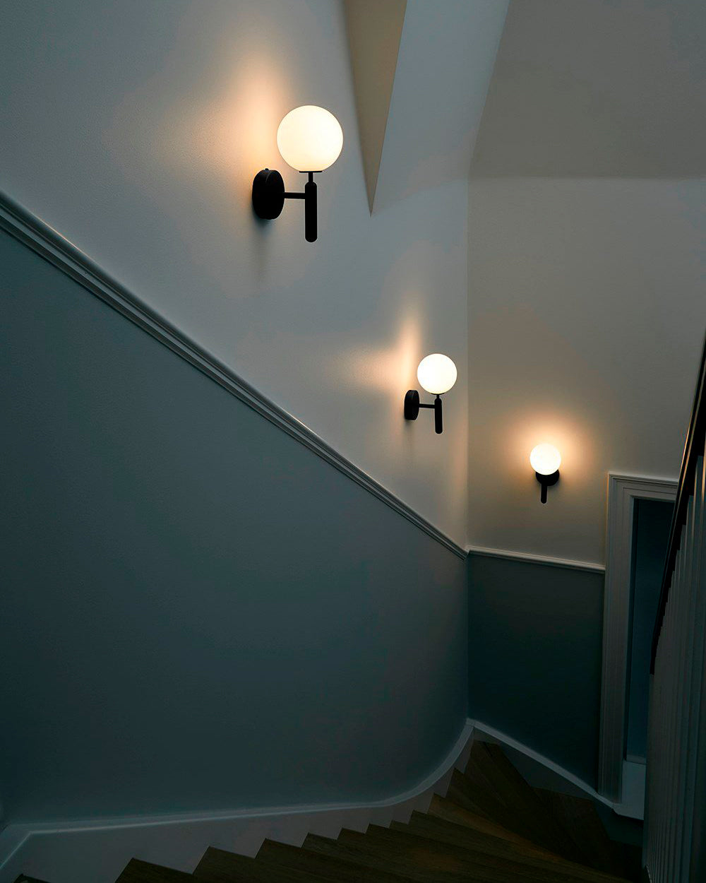 Przytulia Dom | Lampa Ścienna E14 – Skandynawska Lampa Ścienna Mosiądz i Szkło