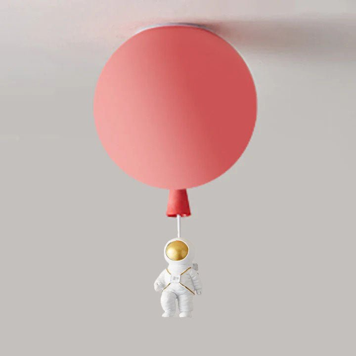 Przytulia Dom | Lampa Sufitowa LED Księżyc i Astronauta – Dekoracyjny Plafon E27