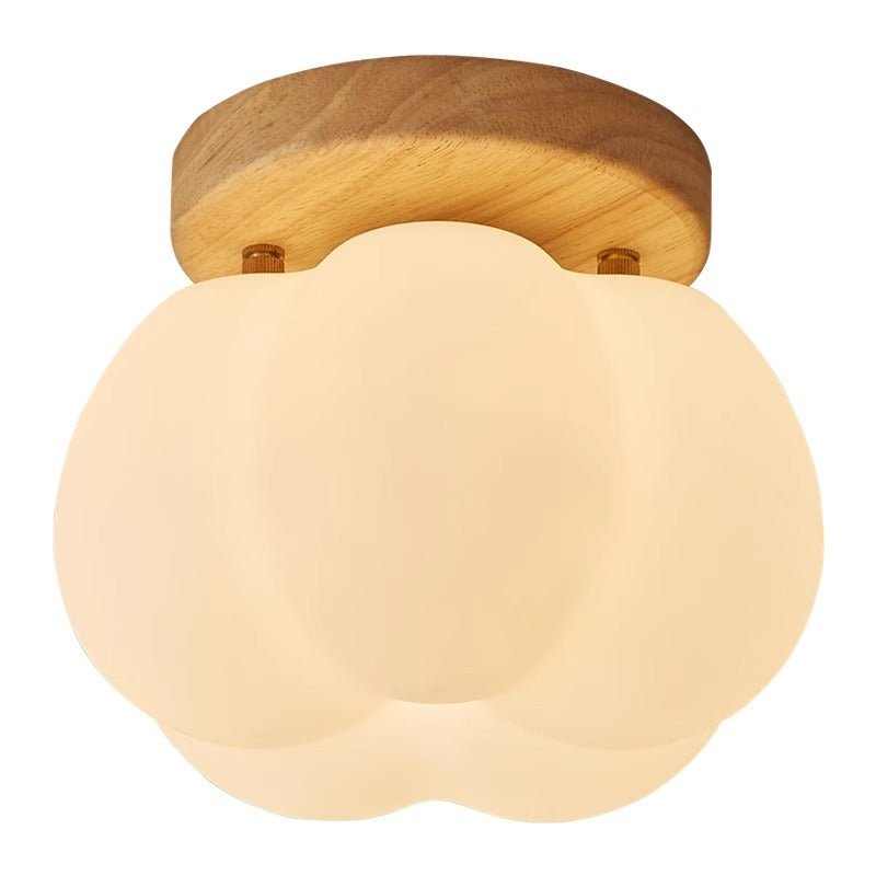 Przytulia Dom | Lampa Sufitowa LED – Dekoracyjny Plafon w Kształcie Dyni 3000K/4000K