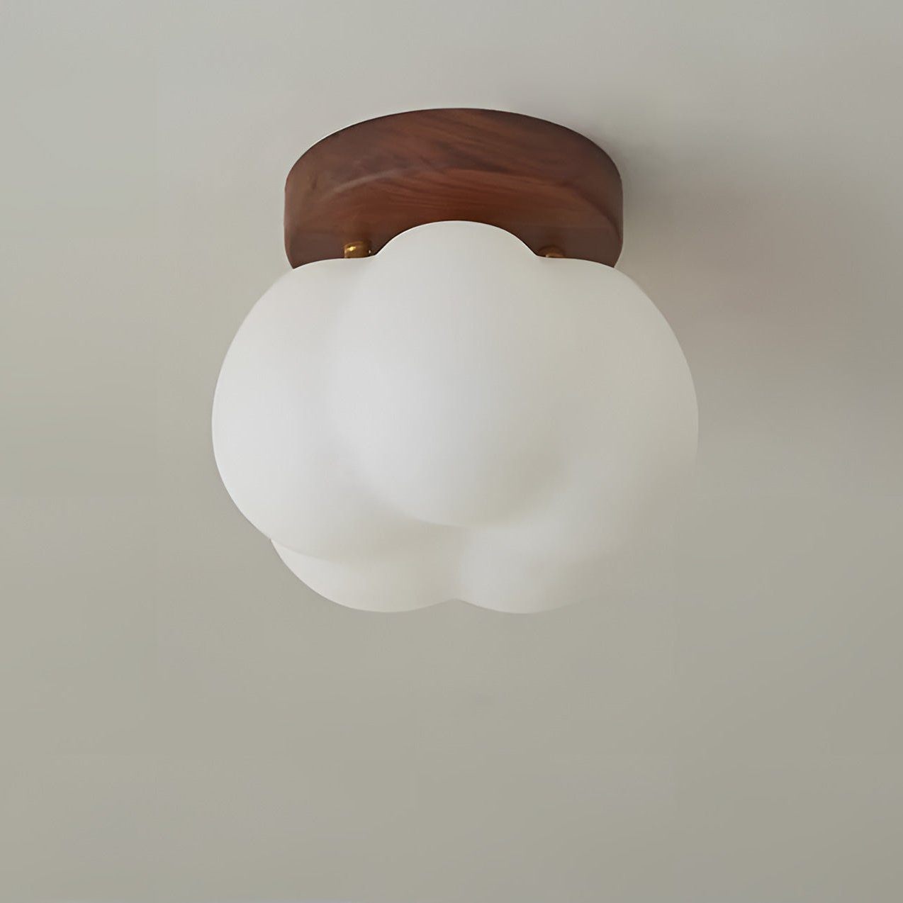 Przytulia Dom | Lampa Sufitowa LED – Dekoracyjny Plafon w Kształcie Dyni 3000K/4000K