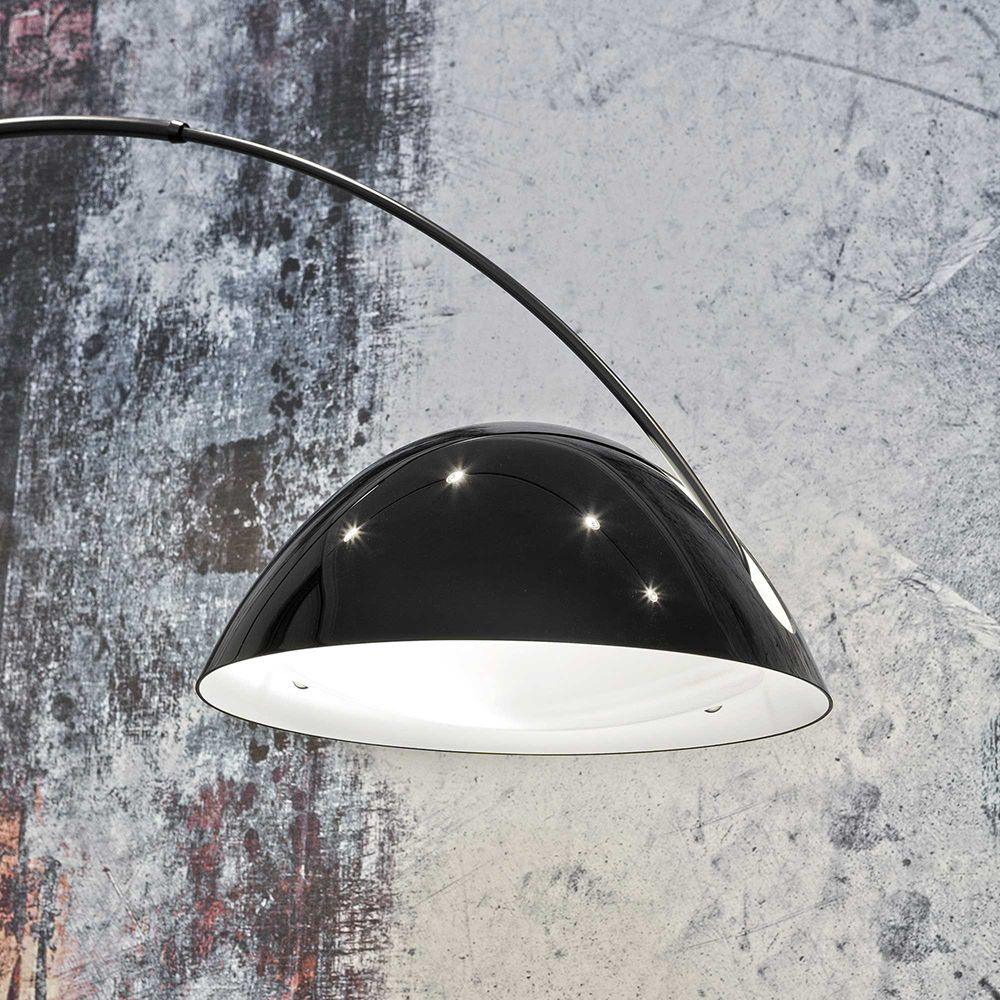 Przytulia Dom | Lampa Podłogowa Łukowa LED E27 – Skandynawska Regulowana Lampa Stojąca