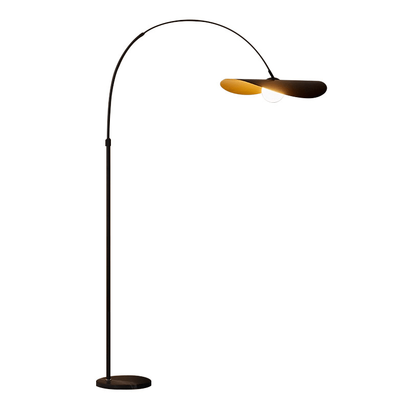 Przytulia Dom | Wabi Sabi Lampa Podłogowa LED – Designerska Lampa Stojąca Żelazo i Akryl