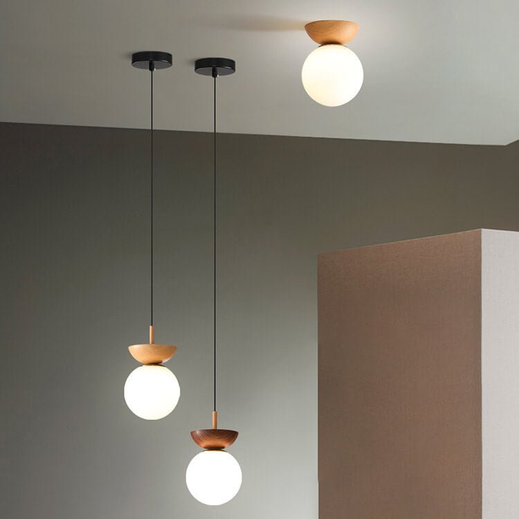 Przytulia Dom | Japońska Lampa Sufitowa LED – Plafon Japandi 3000K/4000K/6000K