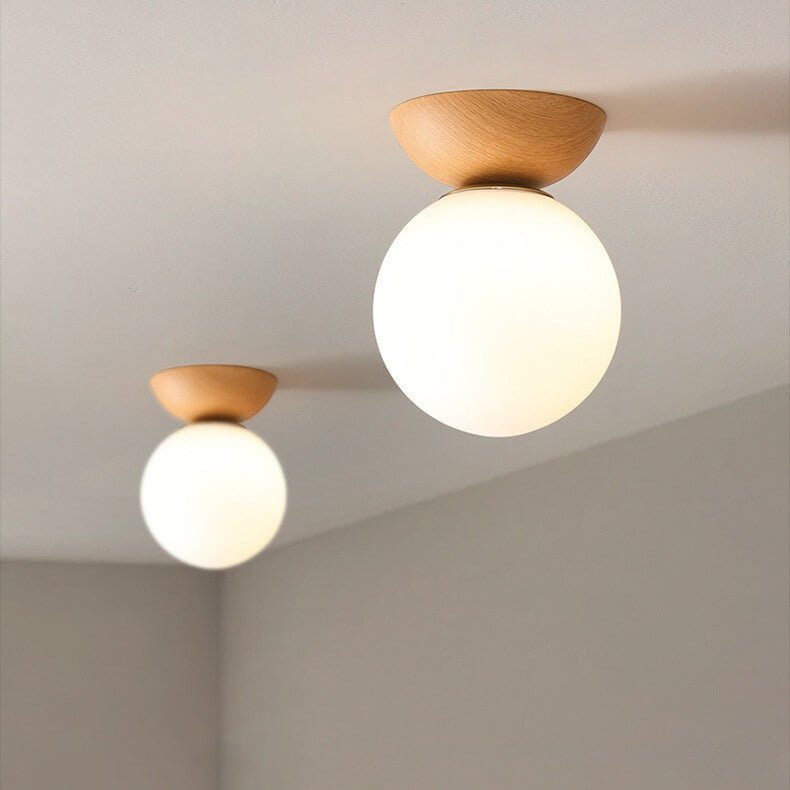 Przytulia Dom | Japońska Lampa Sufitowa LED – Plafon Japandi 3000K/4000K/6000K