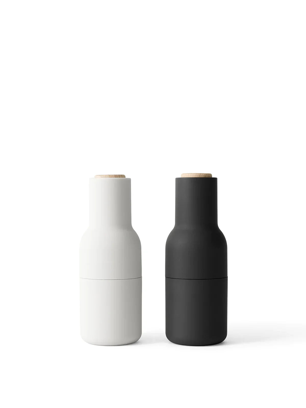 Przytulia Dom | Zestaw 2 Młynków do Pieprzu – Ceramiczny Mechanizm – Nowoczesny Design do Kuchni