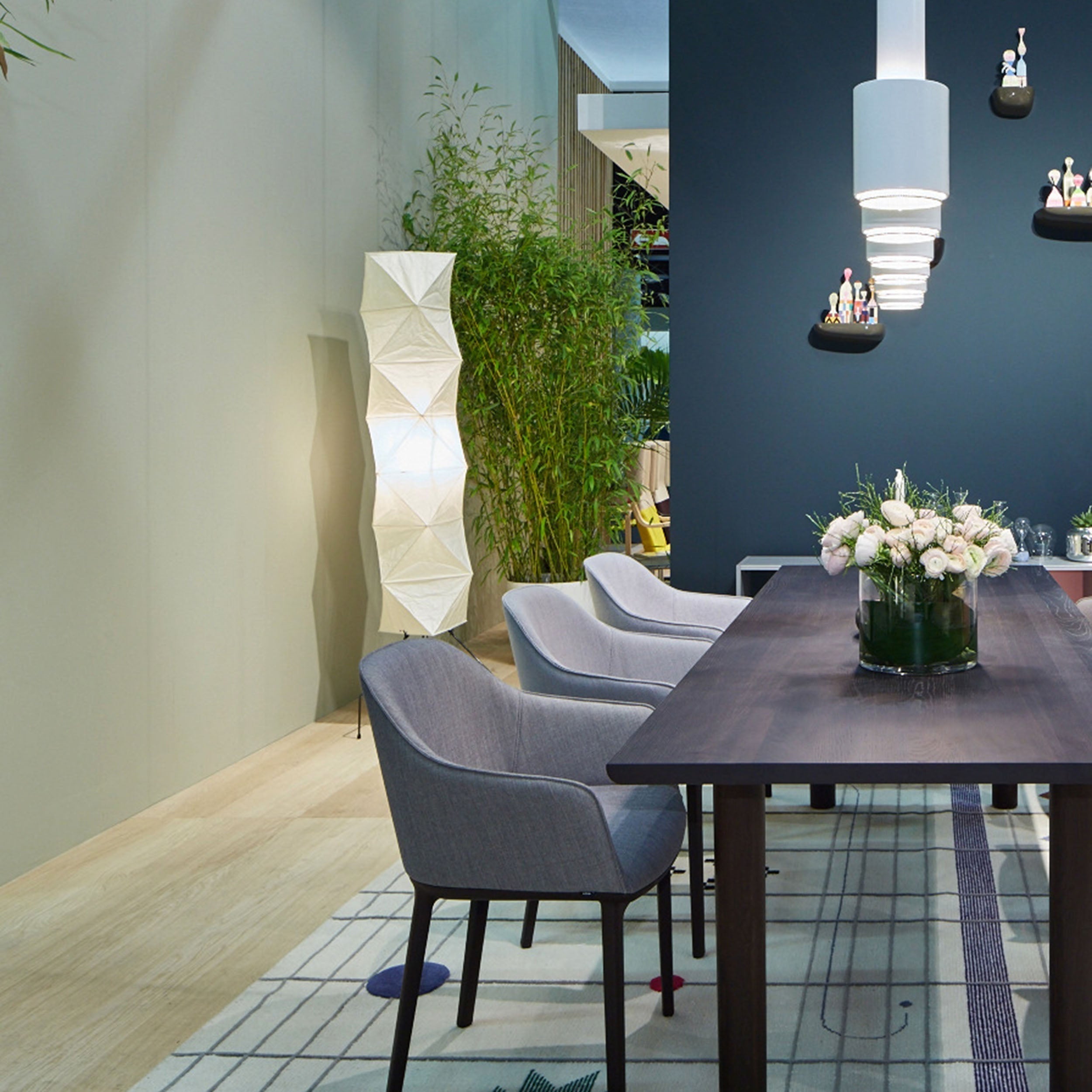 Przytulia Dom | Lampa Podłogowa z Papieru Ryżowego E27 – Designerska Lampa Stojąca Styl Japandi