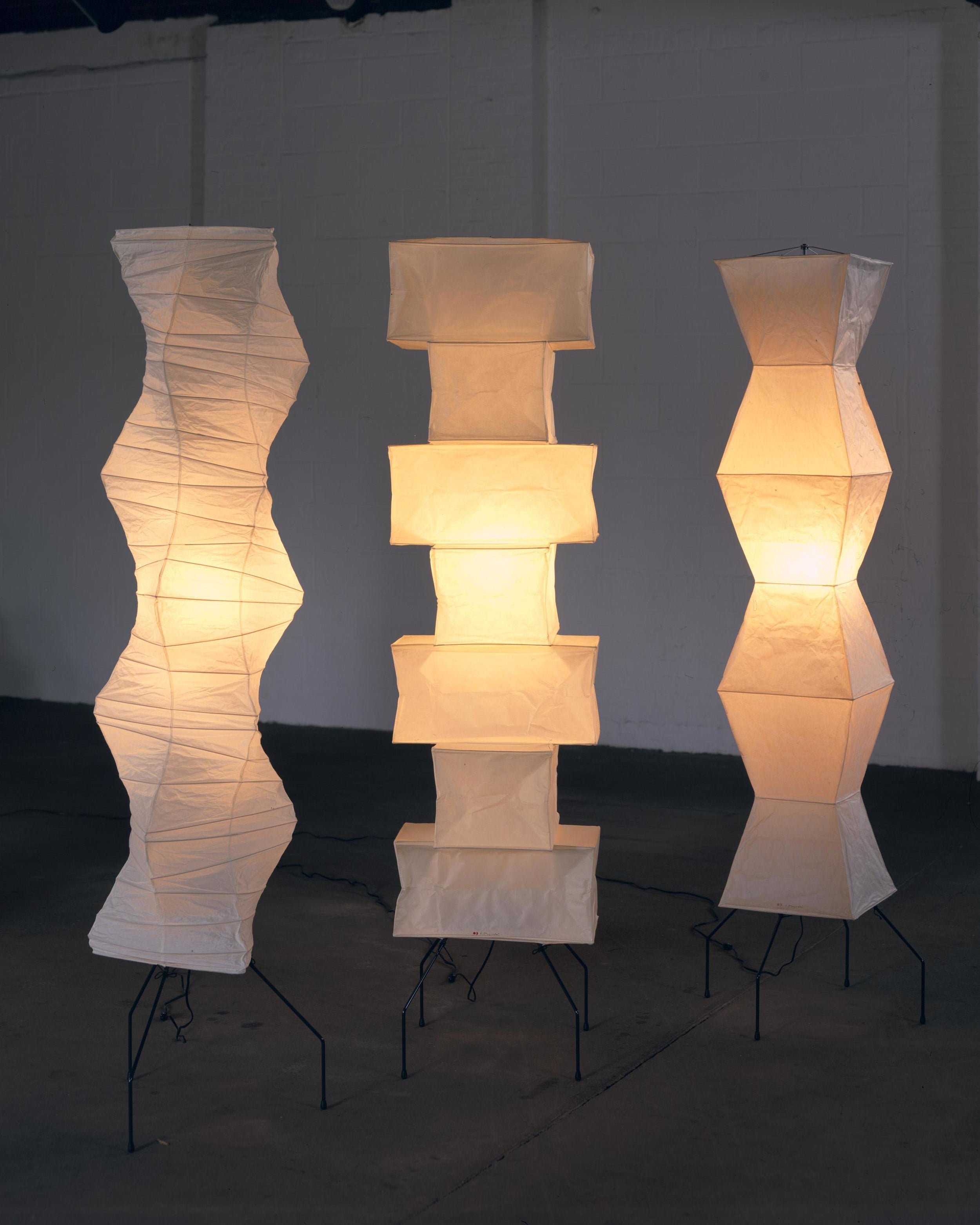 Przytulia Dom | Lampa Podłogowa z Papieru Ryżowego E27 – Designerska Lampa Stojąca Styl Japandi