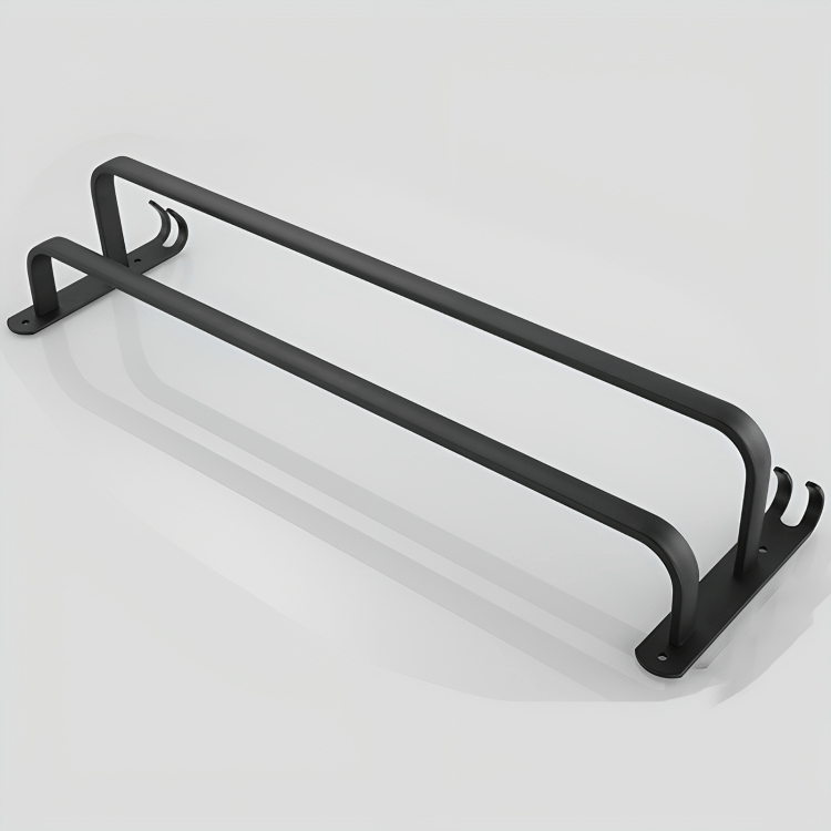 Przytulia Dom | Aluminiowy Wieszak na Ręczniki – Ścienny Suszarkowy Stojak Łazienkowy 40 cm / 60 cm