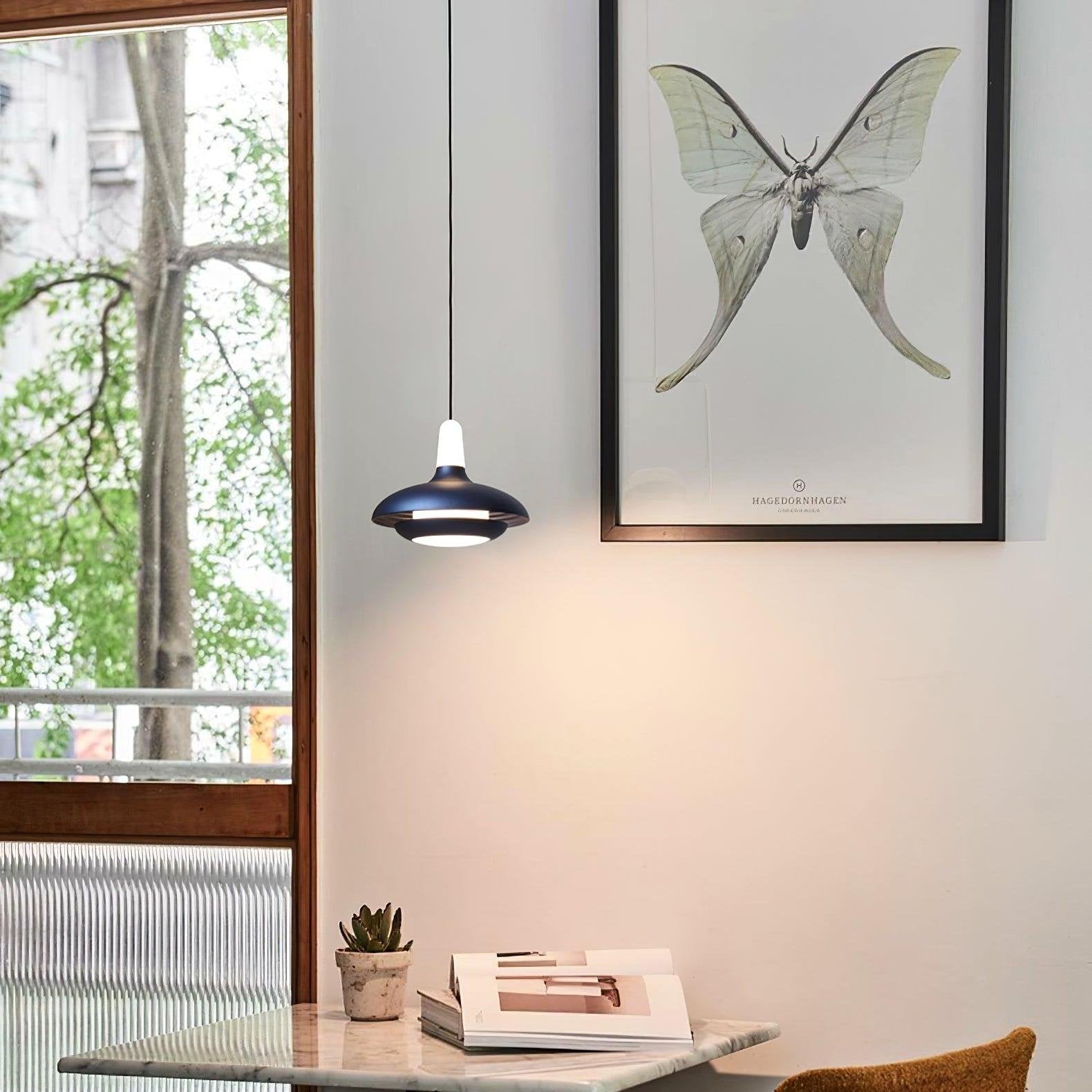Przytulia Dom | Fiji Lampa Wisząca LED 9W – Nowoczesna Lampa Sufitowa 3000K–6000K
