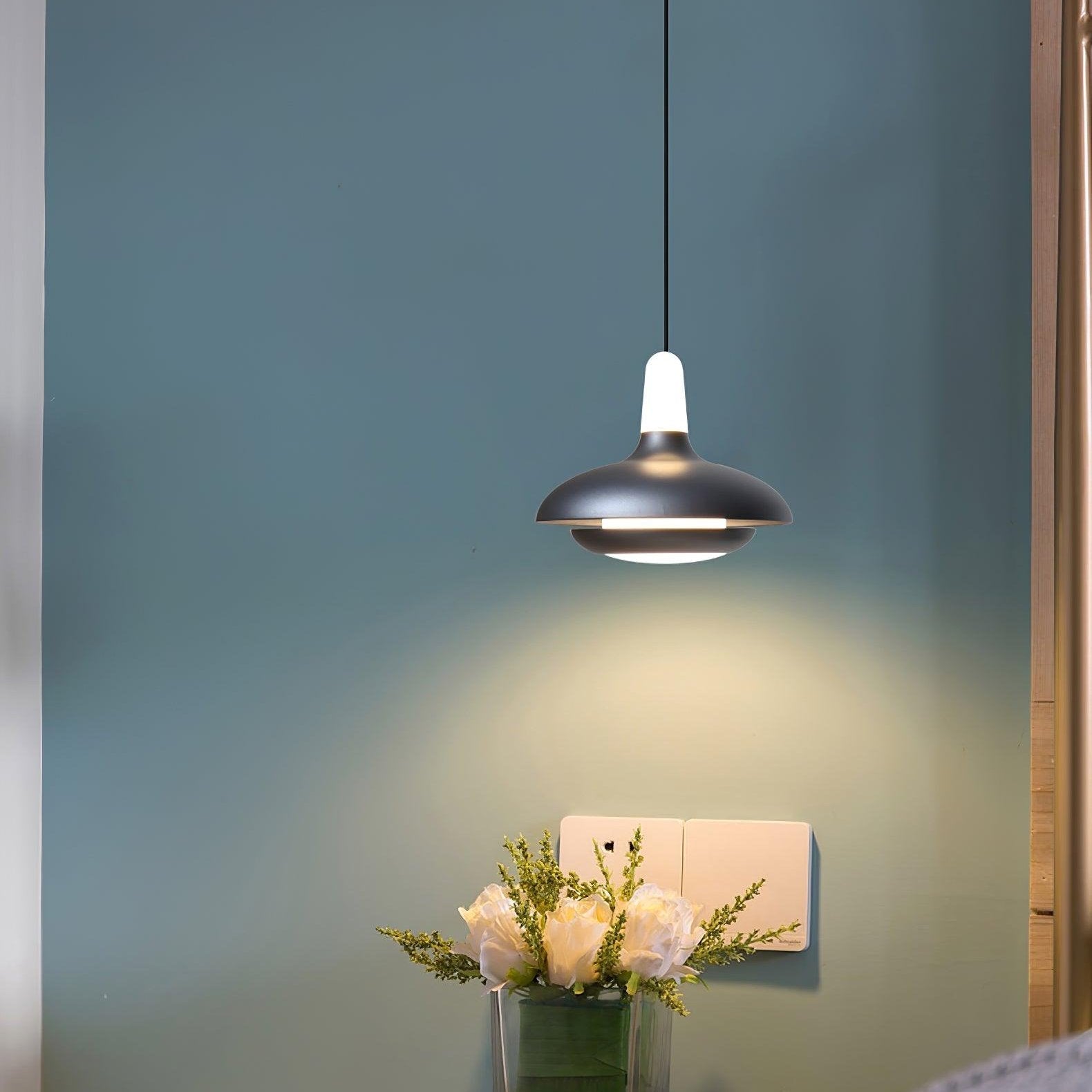 Przytulia Dom | Fiji Lampa Wisząca LED 9W – Nowoczesna Lampa Sufitowa 3000K–6000K