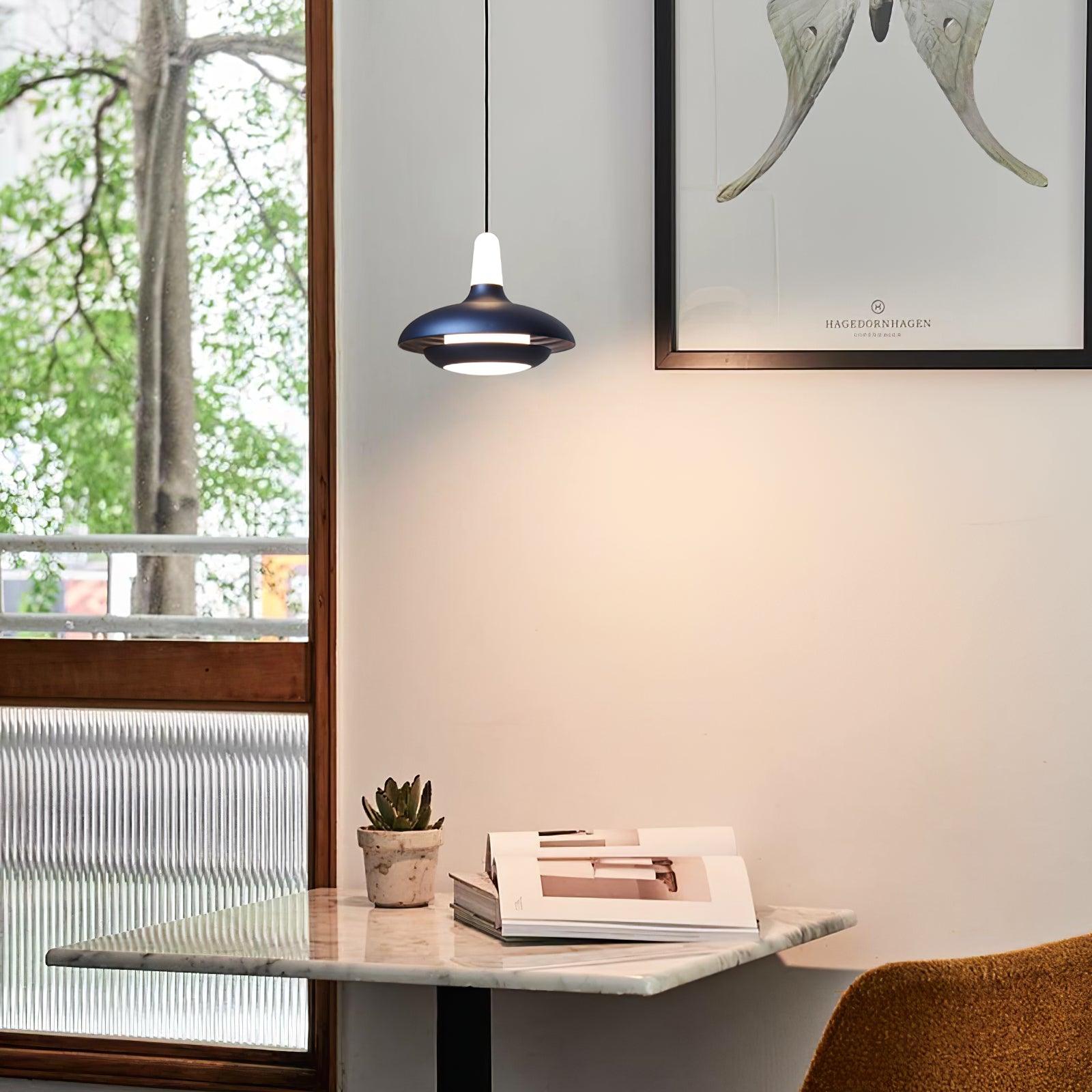 Przytulia Dom | Fiji Lampa Wisząca LED 9W – Nowoczesna Lampa Sufitowa 3000K–6000K