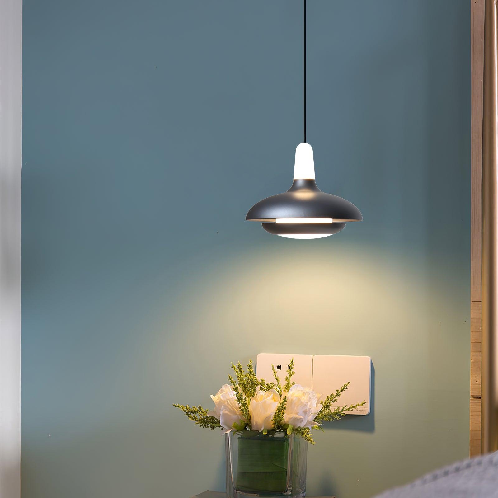 Przytulia Dom | Fiji Lampa Wisząca LED 9W – Nowoczesna Lampa Sufitowa 3000K–6000K