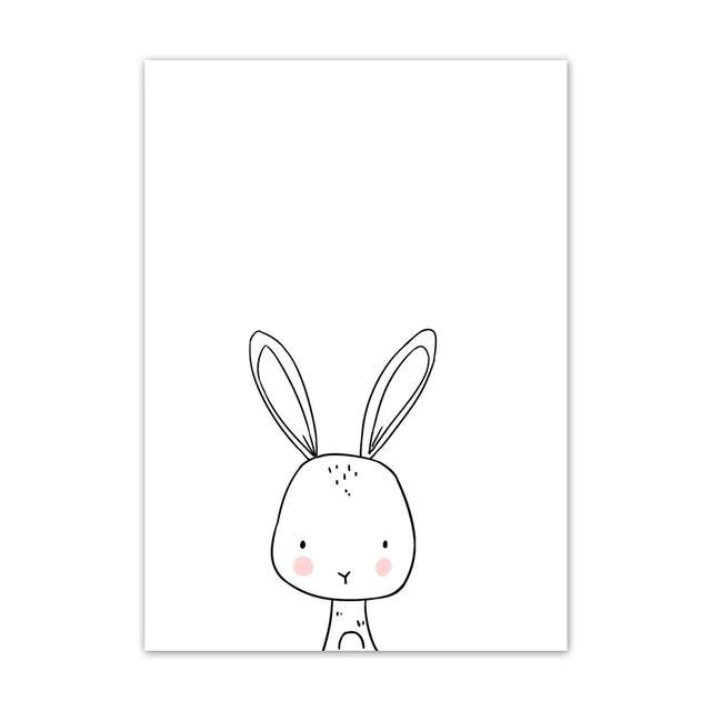 Przytulia Dom | Dekoracyjne Plakaty na Płótnie z Motywem Zwierząt – Canvas Prints do Wnętrz
