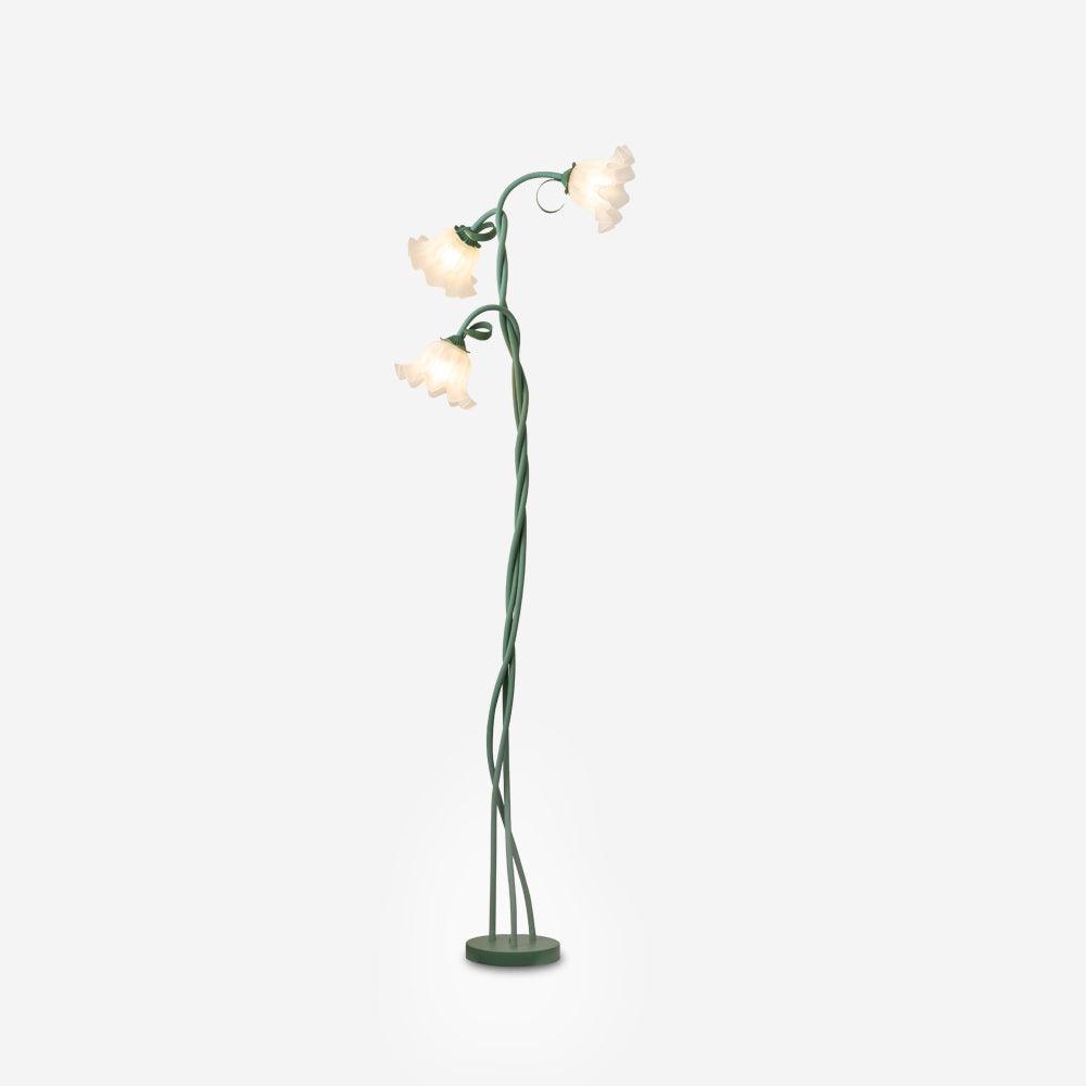 Przytulia Dom | Lampa Podłogowa LED E27 – Designerska Lampa Stojąca Kwiaty (2/3 Punkty)