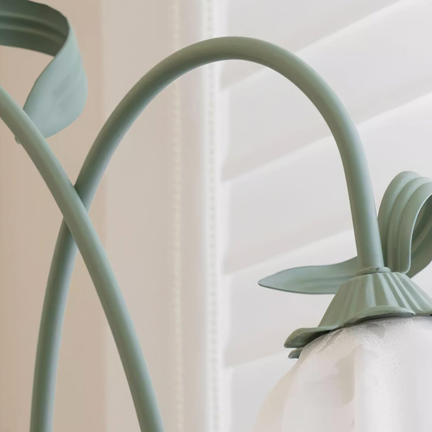 Przytulia Dom | Lampa Podłogowa LED E27 – Designerska Lampa Stojąca Kwiaty (2/3 Punkty)