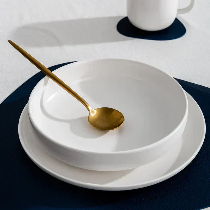 Przytulia Dom | Minimalistyczny Zestaw Sztućców ze Stali Nierdzewnej – Elegancki i Funkcjonalny