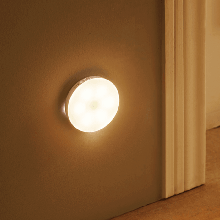 Przytulia Dom | Lampa LED z Czujnikiem Ruchu – Bezprzewodowa Lampka 8 cm USB/Baterie