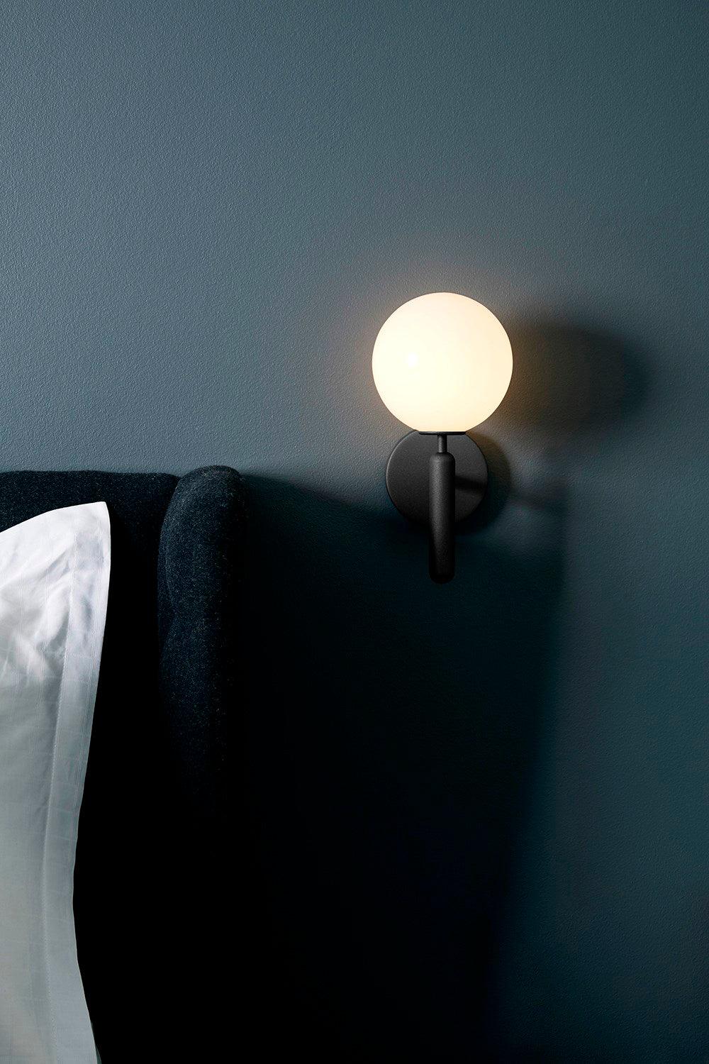 Przytulia Dom | Lampa Ścienna E14 – Skandynawska Lampa Ścienna Mosiądz i Szkło