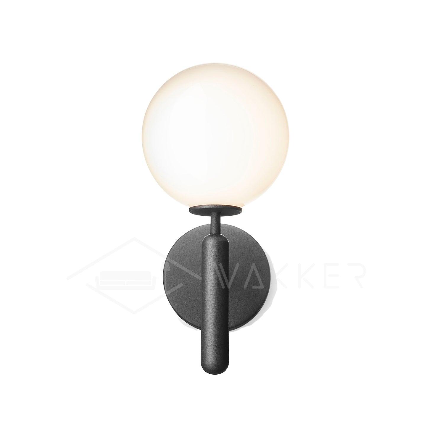 Przytulia Dom | Lampa Ścienna E14 – Skandynawska Lampa Ścienna Mosiądz i Szkło