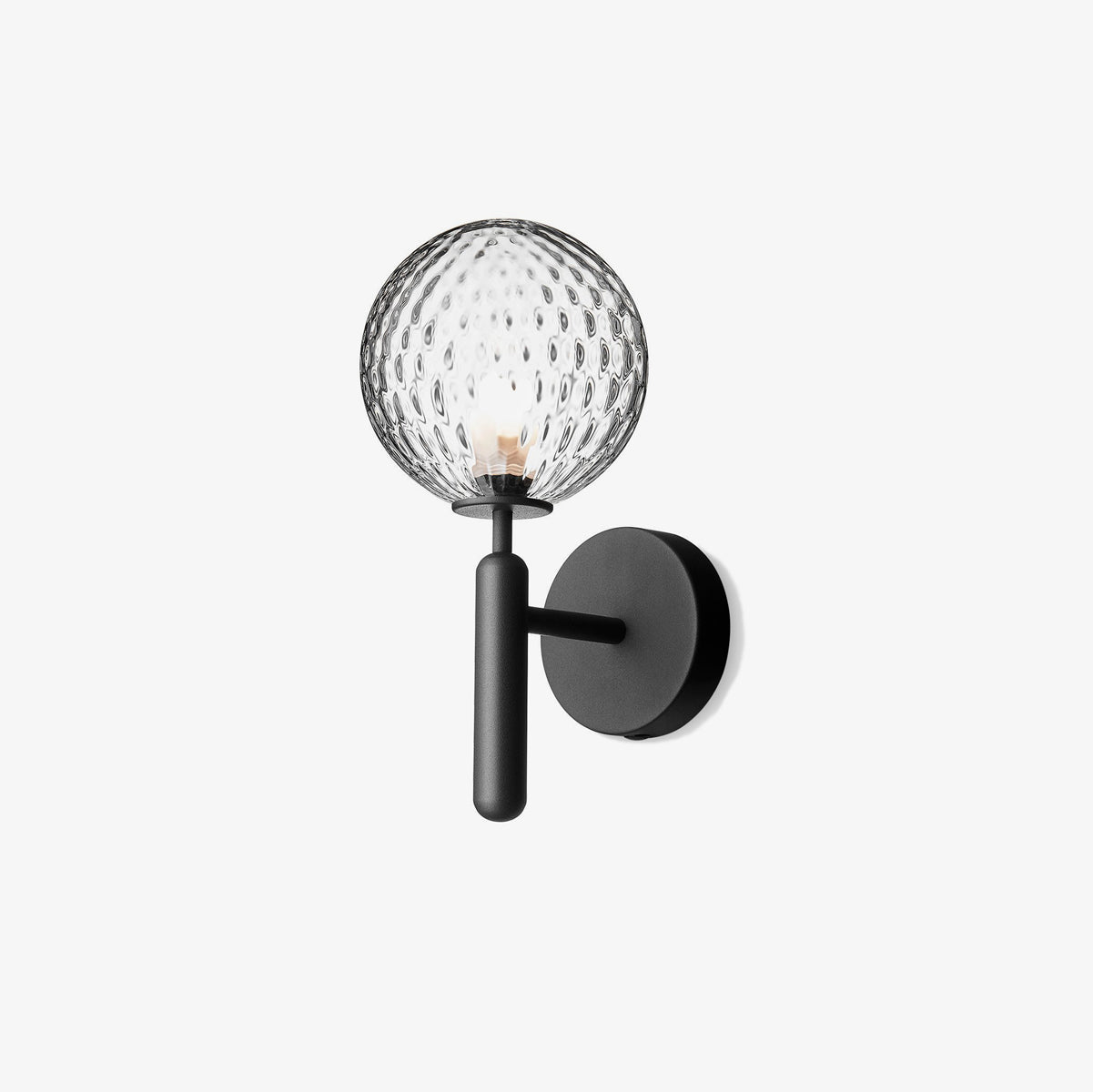 Przytulia Dom | Lampa Ścienna E14 – Skandynawska Lampa Ścienna Mosiądz i Szkło