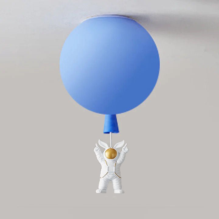 Przytulia Dom | Lampa Sufitowa LED Księżyc i Astronauta – Dekoracyjny Plafon E27