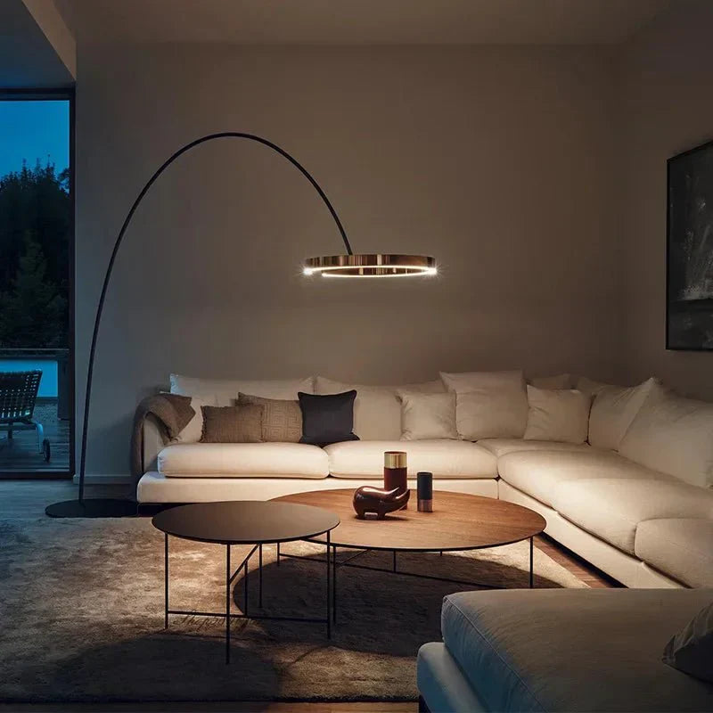 Przytulia Dom | Skandynawska Lampa Podłogowa LED E27 – Designerska Lampa Stojąca Nordic