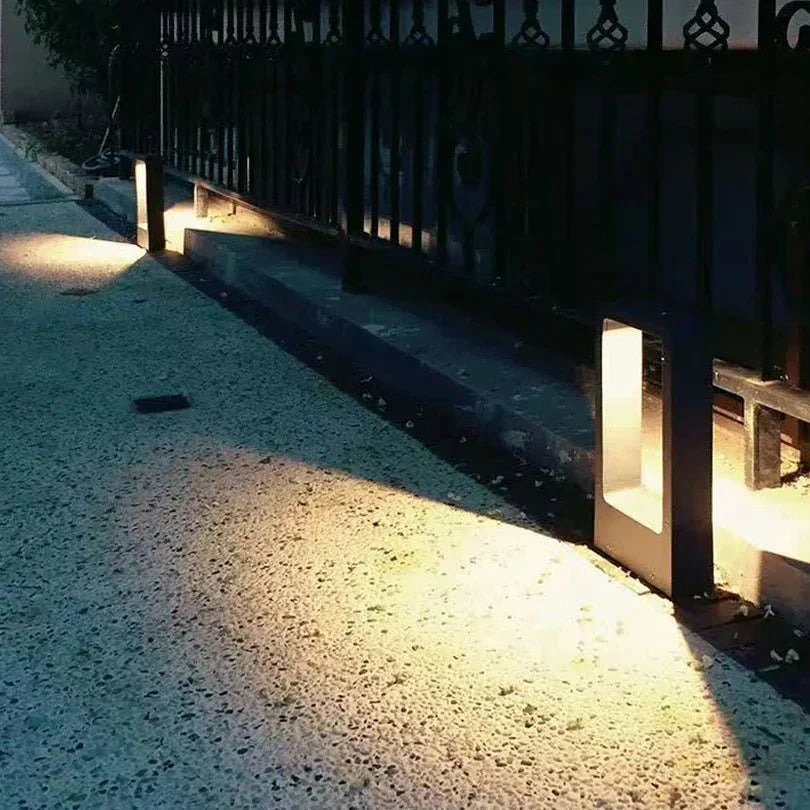 Przytulia Dom | TerraLuxe Lampa Najazdowa LED 15W do Ogrodu – Zewnętrzna Lampa Gruntowa Aluminiowa IP