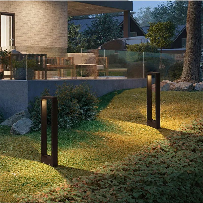 Przytulia Dom | TerraLuxe Lampa Najazdowa LED 15W do Ogrodu – Zewnętrzna Lampa Gruntowa Aluminiowa IP