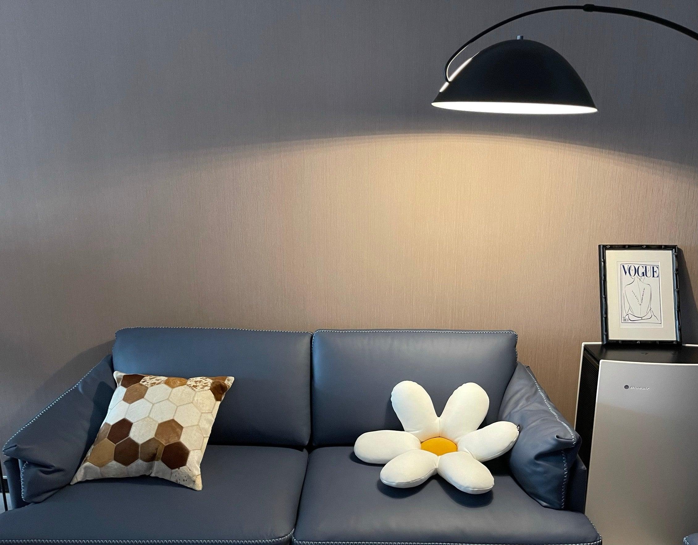 Przytulia Dom | Lampa Podłogowa Łukowa LED E27 – Skandynawska Regulowana Lampa Stojąca