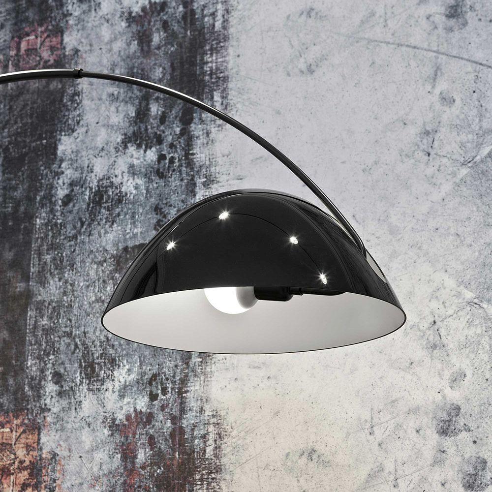 Przytulia Dom | Lampa Podłogowa Łukowa LED E27 – Skandynawska Regulowana Lampa Stojąca