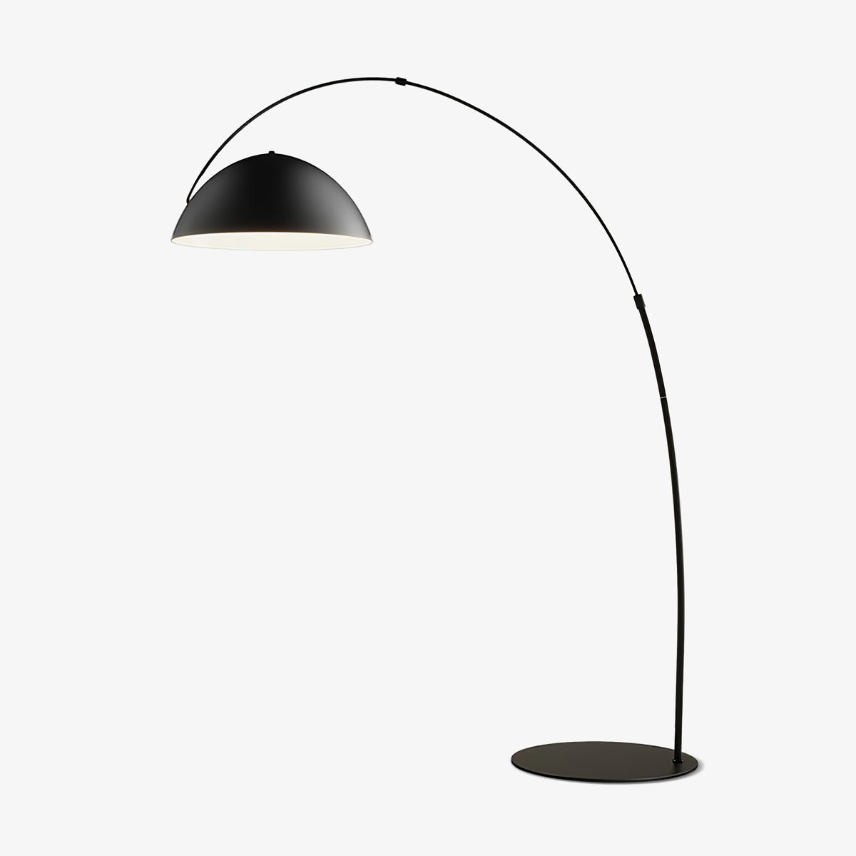 Przytulia Dom | Lampa Podłogowa Łukowa LED E27 – Skandynawska Regulowana Lampa Stojąca